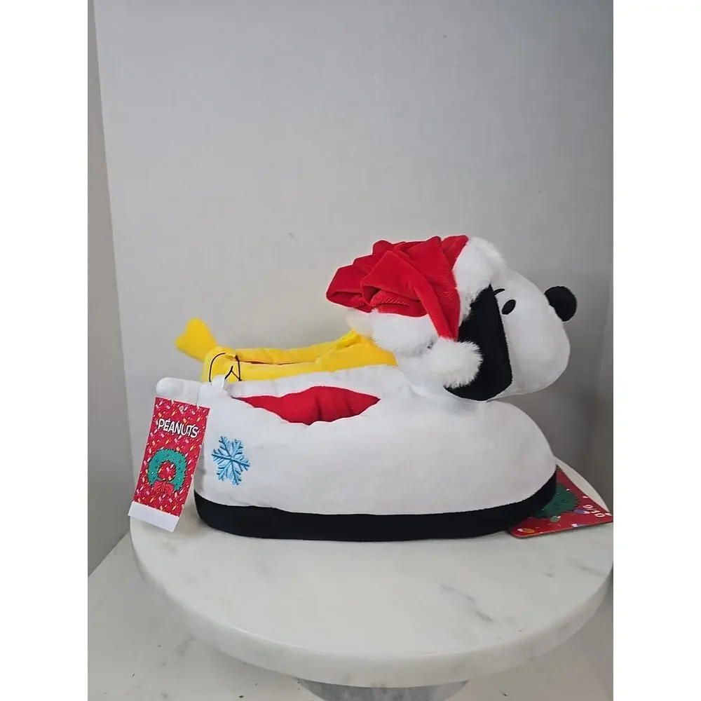 Adult Peanuts Snoopy Woodstock Slippers Men Size 9-10